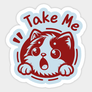 Take Me Sticker